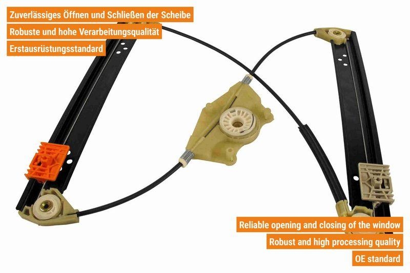 VAICO V10-9801 Fensterheber elektrisch hinten links f&uuml;r VW