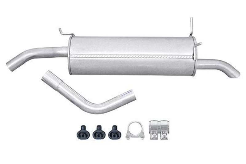 HELLA 8LD 366 034-491 Endschalldämpfer RENAULT