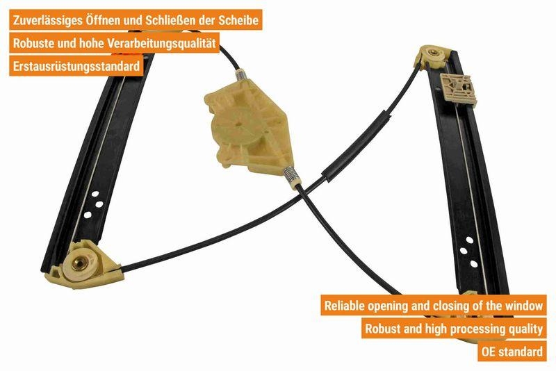 VAICO V10-9802 Fensterheber elektrisch hinten rechts f&uuml;r VW