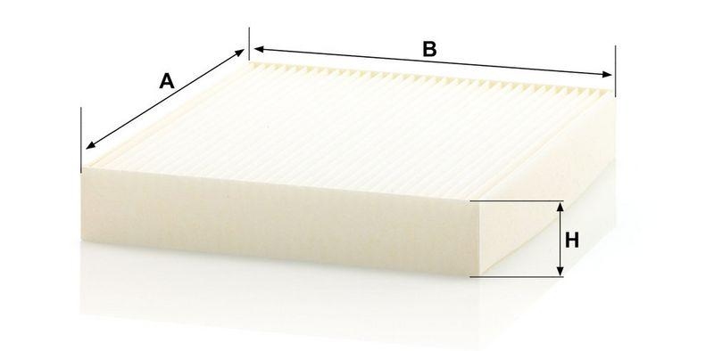 MANN-FILTER CU 28 009 Innenraumluftfilter f&uuml;r Ford