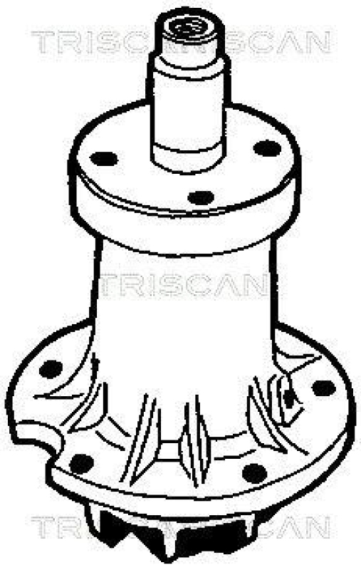 TRISCAN 8600 23980 Wasserpumpe f&uuml;r Mercedes W123/126, 250, 28
