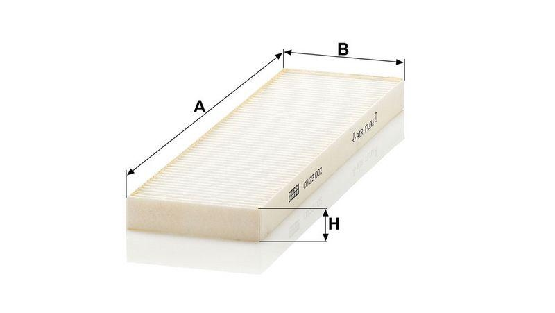 MANN-FILTER CU 29 002-2 Innenraumluftfilter f&uuml;r Hyundai