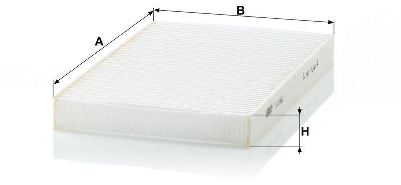 MANN-FILTER CU 2952 Innenraumluftfilter f&uuml;r Iveco Irisbus
