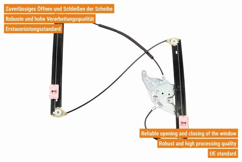 VAICO V10-9808 Fensterheber elektrisch vorne rechts für VW