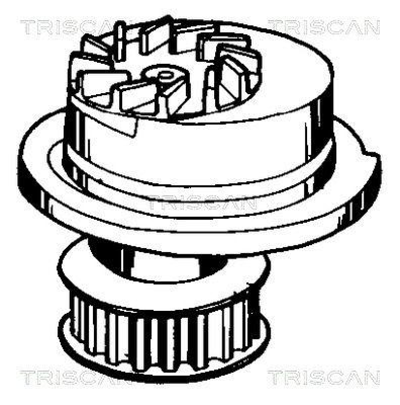 TRISCAN 8600 24051 Wasserpumpe f&uuml;r Opel Corsa, Kadett, 1.2 -