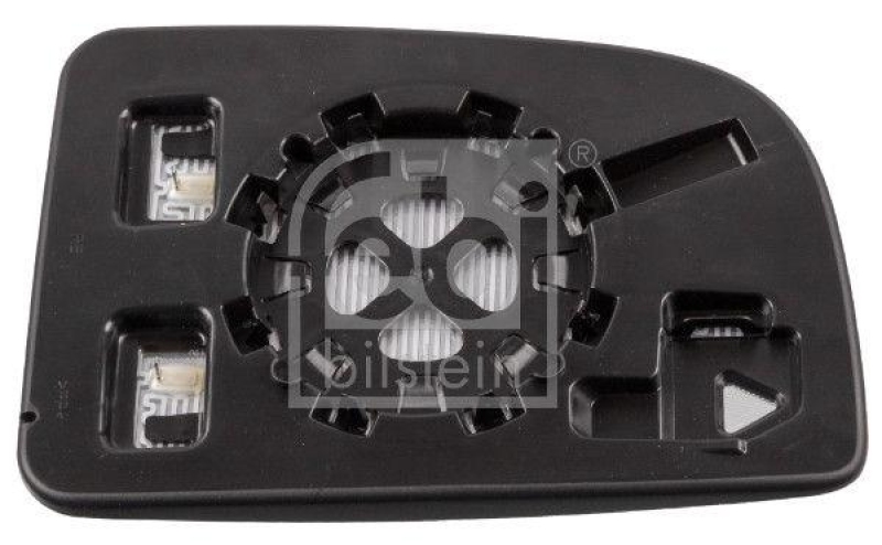 FEBI BILSTEIN 183639 Spiegelglas für Außenspiegel für Mercedes-Benz