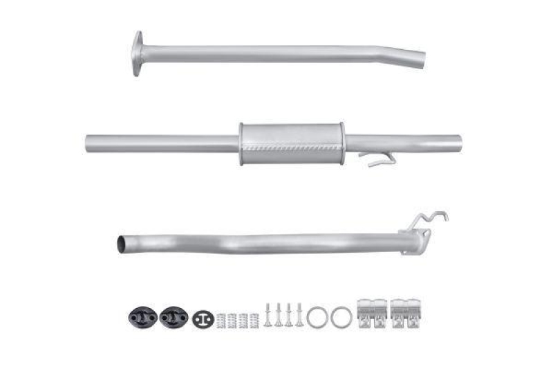 HELLA 8LC 366 024-291 Mittelschalldämpfer HONDA