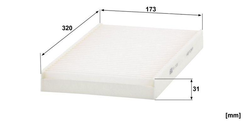 MANN-FILTER CU 3139 Innenraumluftfilter f&uuml;r BMW
