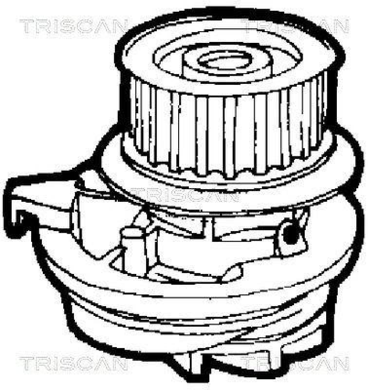 TRISCAN 8600 24894 Wasserpumpe f&uuml;r Opel Kadett/Vectra 2.0 16V