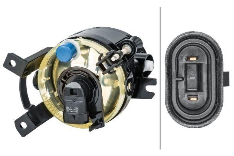 HELLA 1N0 010 233-331 Nebelscheinwerfer links Halogen VW