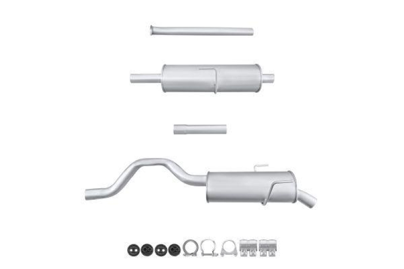 HELLA 8LD 366 034-591 Endschalldämpfer RENAULT