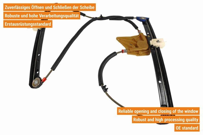 VAICO V10-9818 Fensterheber elektrisch vorne rechts f&uuml;r VW