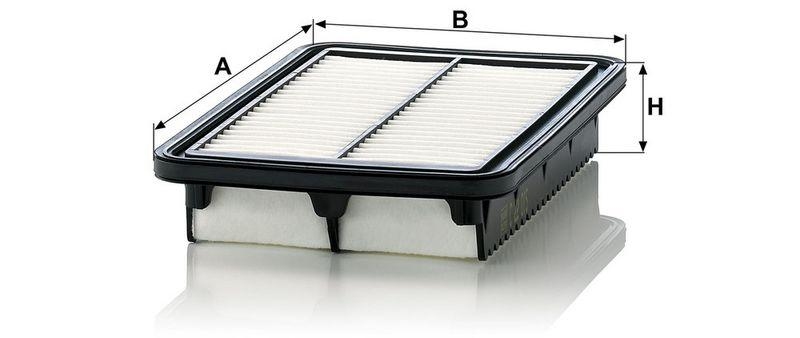 MANN-FILTER C 22 015 Luftfilter f&uuml;r Kia