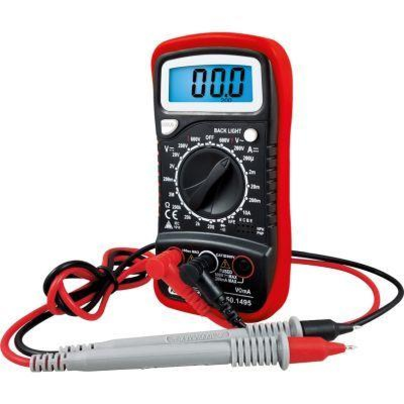 KS TOOLS 150.1495 Digital Multimeter inkl. Prüfspitzen