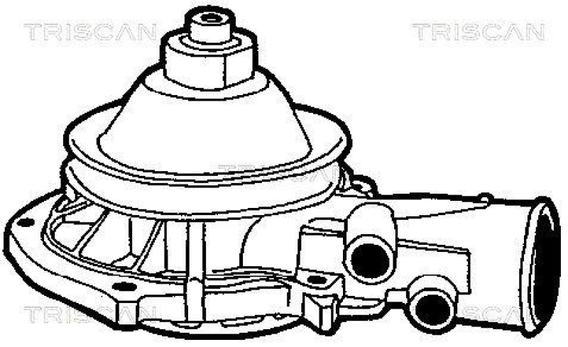 TRISCAN 8600 24895 Wasserpumpe f&uuml;r Opel Omega 2.3D, Td, 3.0I