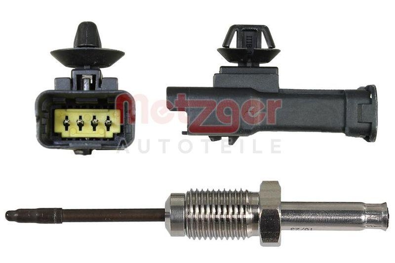 METZGER 08941047 Sensor, Abgastemperatur f&uuml;r CITROEN/DS/OPEL/PEUGEOT/TOYOTA/VAUXHALL