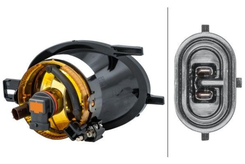 HELLA 1N0 010 304-011 Nebelscheinwerfer links Halogen FORD