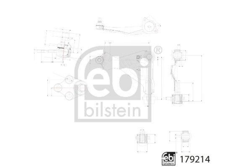 FEBI BILSTEIN 179214 Querlenker f&uuml;r Mercedes-Benz