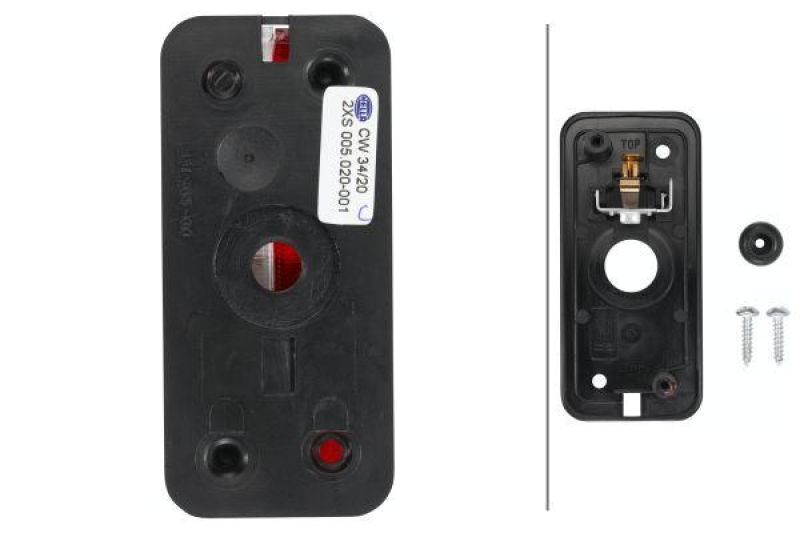 HELLA 2XS 005 020-001 Umrissleuchte Halogen