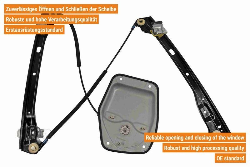 VAICO V10-9828 Fensterheber elektrisch vorne rechts f&uuml;r VW