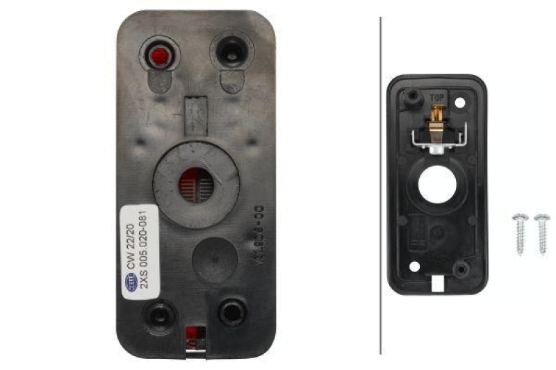 HELLA 2XS 005 020-041 Umrissleuchte Halogen