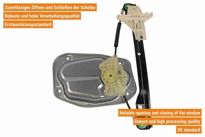 VAICO V10-9829 Fensterheber elektrisch hinten links f&uuml;r VW