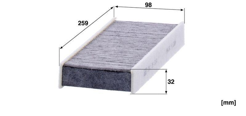 MANN-FILTER CUK 26 014-2 Innenraumluftfilter f&uuml;r PSA