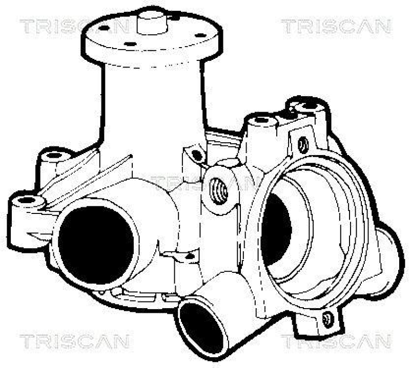 TRISCAN 8600 27851 Wasserpumpe f&uuml;r Volvo 760, B28, B280, B29