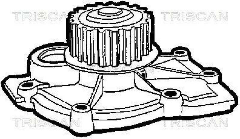 TRISCAN 8600 27985 Wasserpumpe für Volvo 850, 960