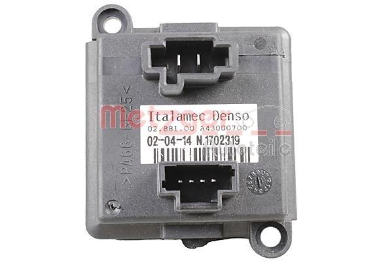 METZGER 0917382 Regler, Innenraumgebl&auml;se f&uuml;r CITROEN