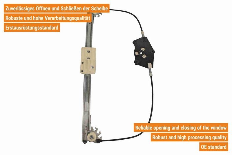VAICO V10-9834 Fensterheber Manuell hinten rechts für VW