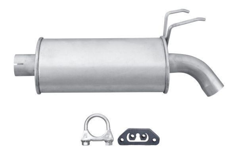 HELLA 8LD 366 034-761 Endschalldämpfer RENAULT