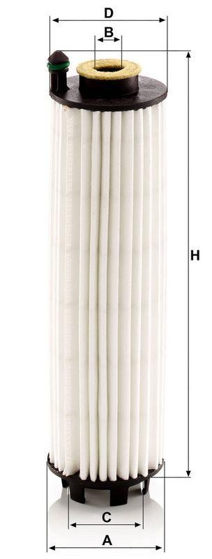 MANN-FILTER HU 6033 z &Ouml;lfilter f&uuml;r Mercedes-Benz