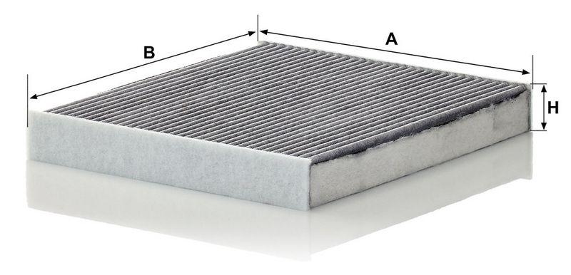 MANN-FILTER CUK 29 010 Innenraumluftfilter f&uuml;r Volvo