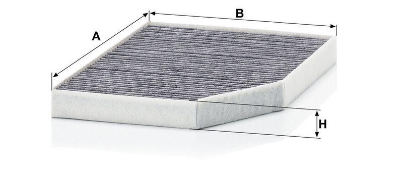 MANN-FILTER CUK 30 007 Innenraumluftfilter f&uuml;r BMW