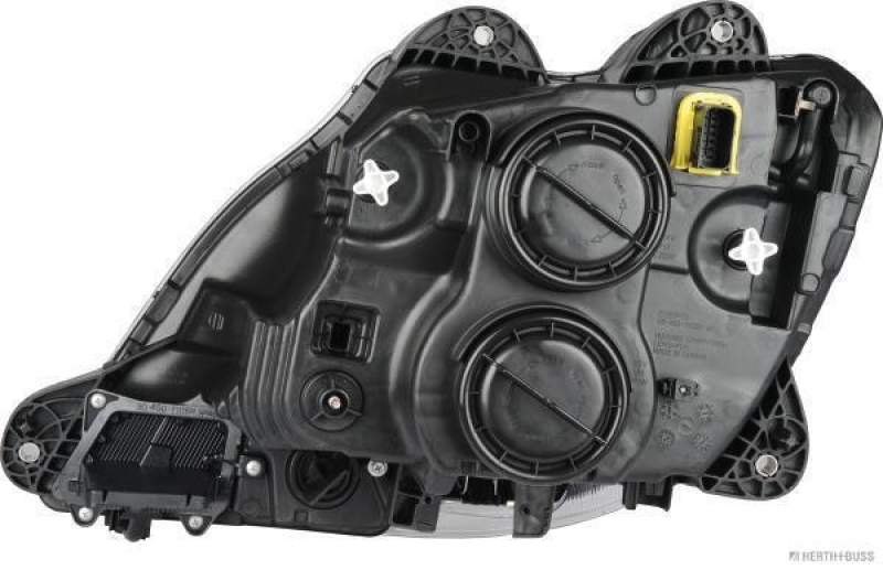 HERTH+BUSS 81658557 Hauptscheinwerfer Rechts, H7/H1, PY21W, LED