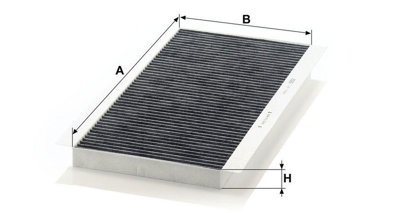 MANN-FILTER CUK 5366 Innenraumluftfilter f&uuml;r BMW