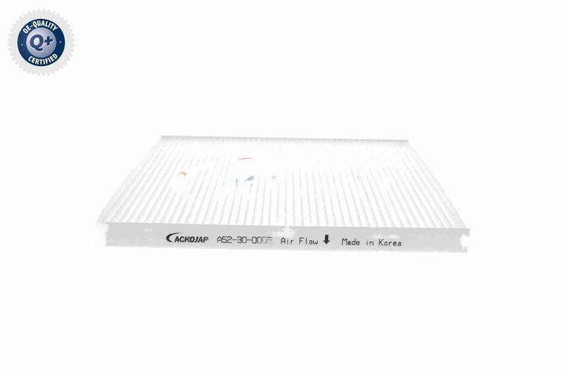 ACKOJA A52-30-0005 Filter, Innenraumluft 227x201x17 mm, Kunststoffrahmen Kunststo für HYUNDAI