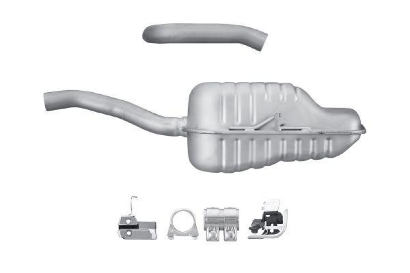 HELLA 8LD 366 034-851 Endschalld&auml;mpfer RENAULT