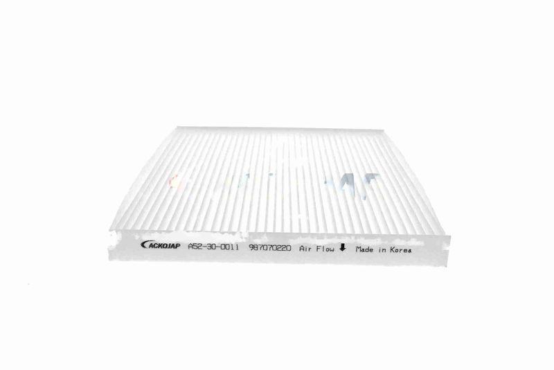 ACKOJA A52-30-0011 Filter, Innenraumluft 195x240x20 mm, Kunststoffrahmen Kunststo für HYUNDAI