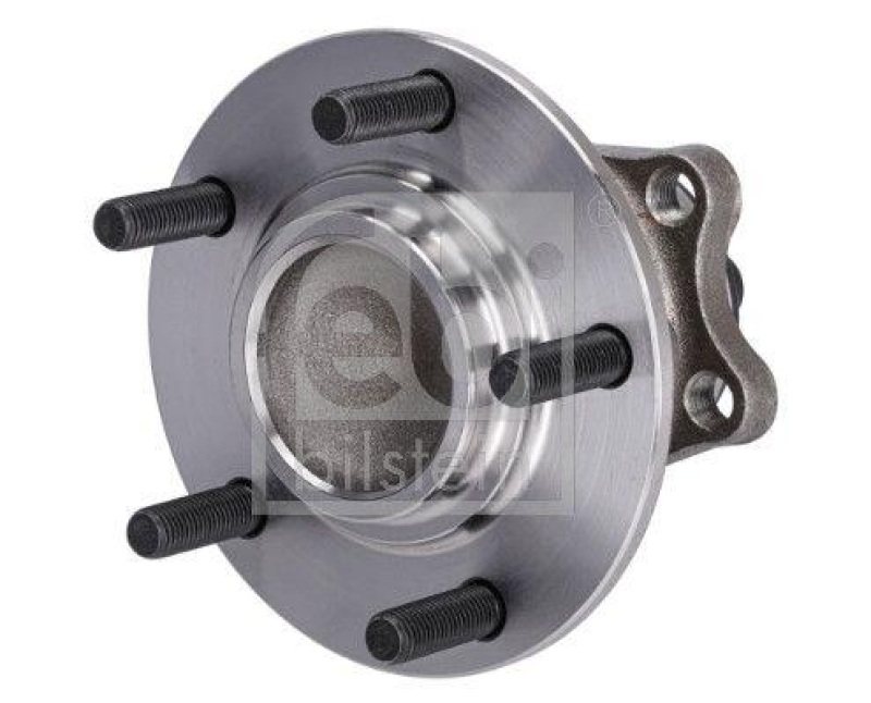 FEBI BILSTEIN 172587 Radlagersatz mit Radnabe, ABS-Impulsring und Befestigungsschrauben für MITSUBISHI