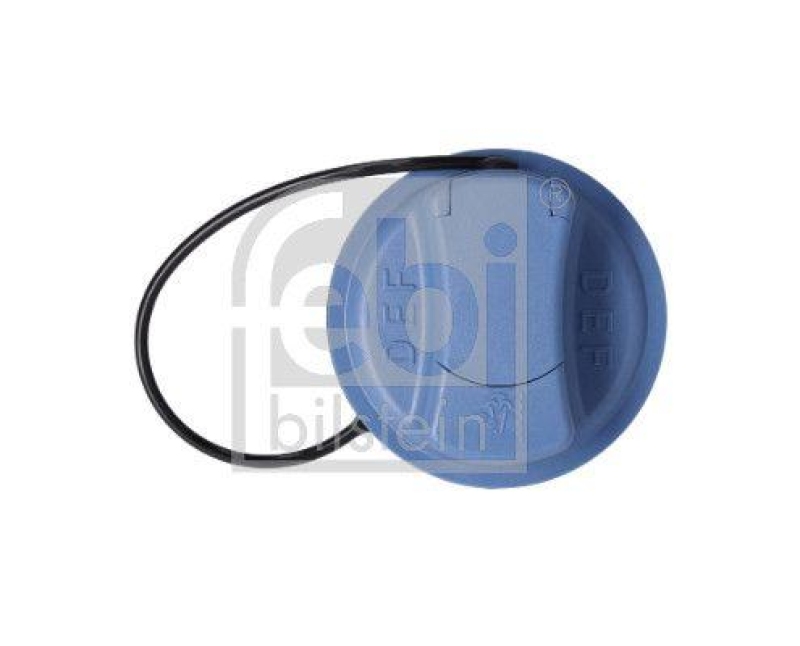 FEBI BILSTEIN 180324 Tankdeckel für AdBlue®-Tank, mit Schlüssel für Fendt (Traktoren)