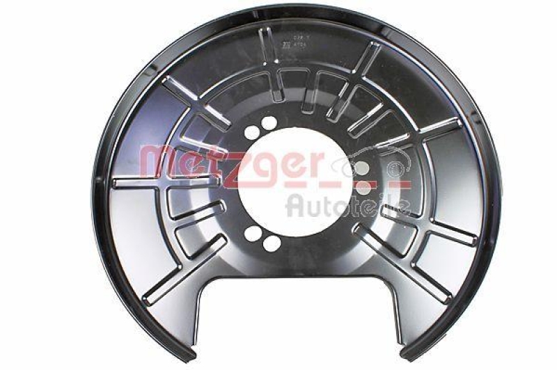 METZGER 6115302 Spritzblech, Bremsscheibe f&uuml;r CHEVROLET/OPEL/VAUXHALL HA rechts
