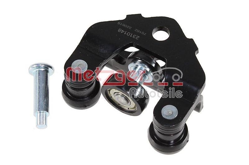 METZGER 2310148 Rollenf&uuml;hrung, Schiebet&uuml;r f&uuml;r CITROEN/FIAT/PEUGEOT rechts UNTEN