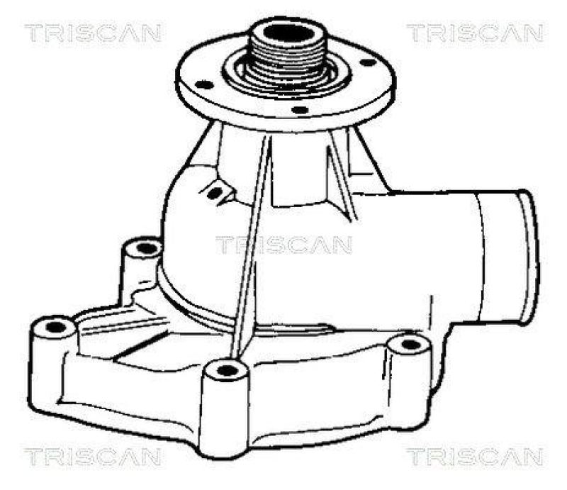 TRISCAN 8600 11024 Wasserpumpe f&uuml;r B.M.W. Serie 5.6.7 6 Cyl.