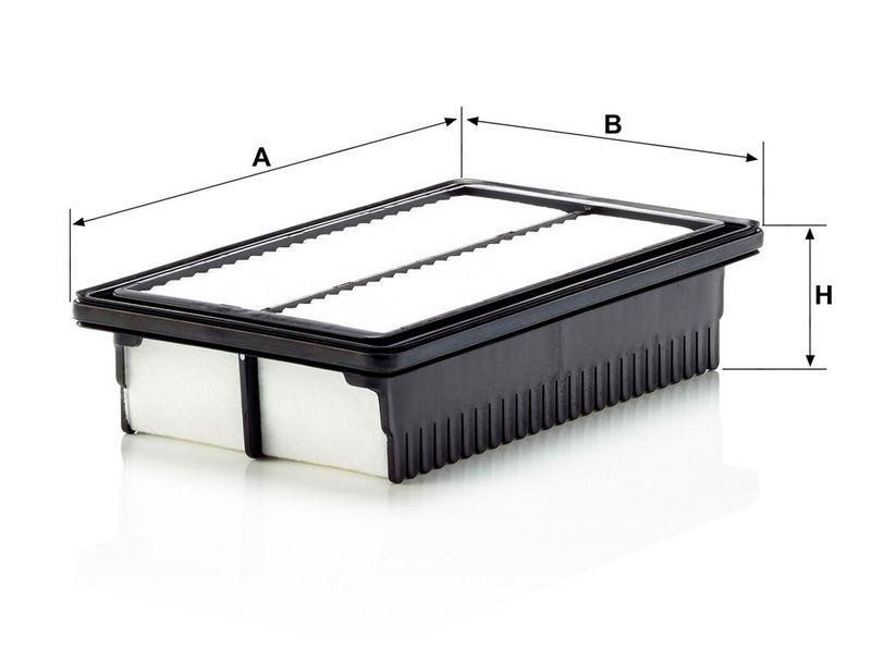 MANN-FILTER C 25 002 Luftfilter f&uuml;r Hyundai