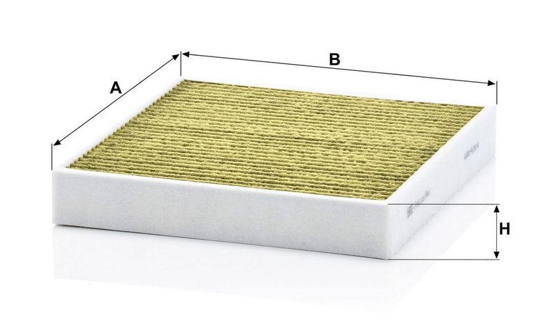 MANN-FILTER FP 26 010 Innenraumluftfilter f&uuml;r VW