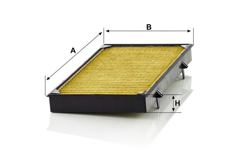 MANN-FILTER FP 3454 Innenraumluftfilter f&uuml;r Renault