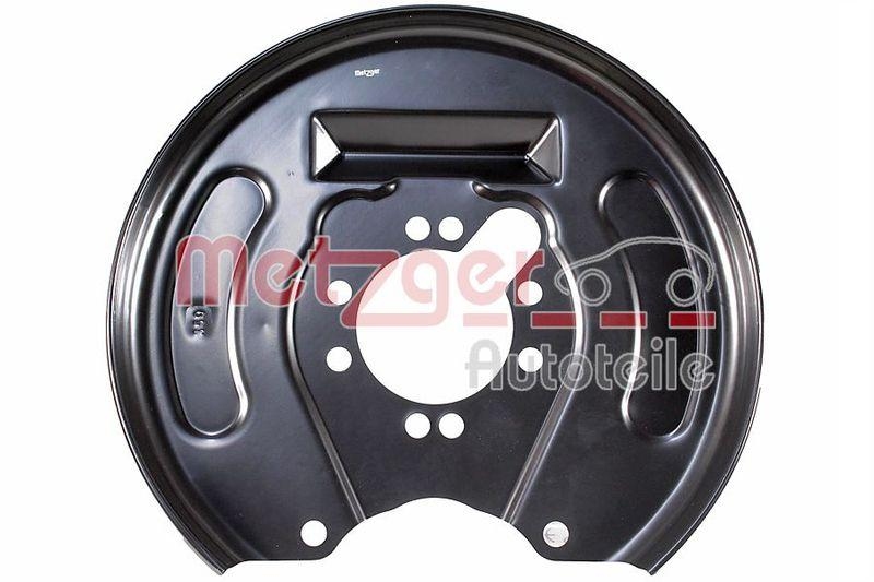 METZGER 6115309 Spritzblech, Bremsscheibe f&uuml;r MITSUBISHI/VOLVO HA links
