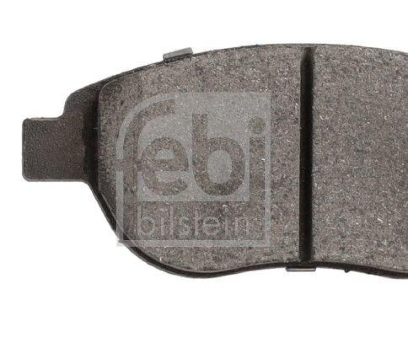 FEBI BILSTEIN 16422 Bremsbelagsatz mit Schrauben f&uuml;r Peugeot
